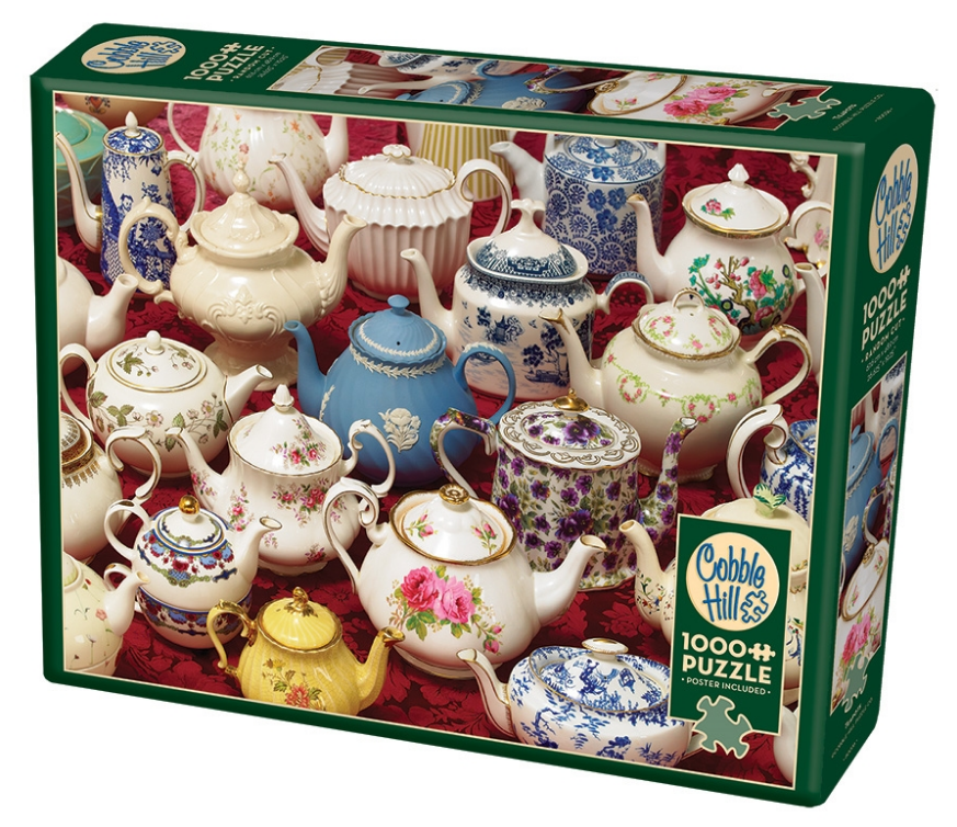 Cobble Hill 80036 Teapots (1000 Piece Puzzle) Walmart Canada