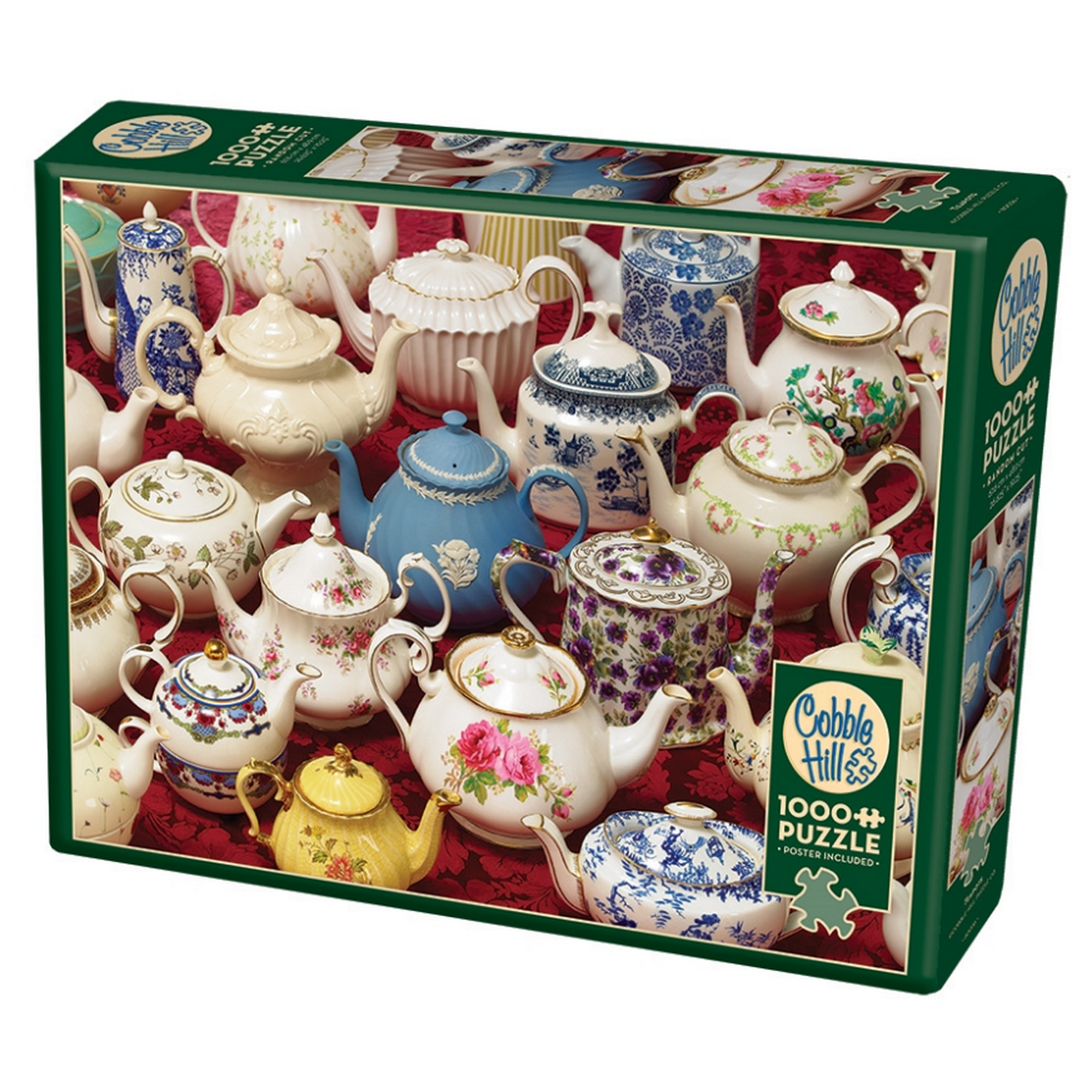 Cobble Hill 80036 Teapots 1000 Piece Puzzle Walmart Canada