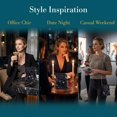 thumbnail image 3 of unbranded De Lentejuelas Negro Con Para Mujer Con Estilo Para Fiesta Y Uso Diario, 3 of 8