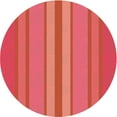 thumbnail image 1 of Ahgly Company Tapis d'Intérieur Lavables en Machine, Ronds, Rouges Transitionnels, Ronds de 3', 1 of 7