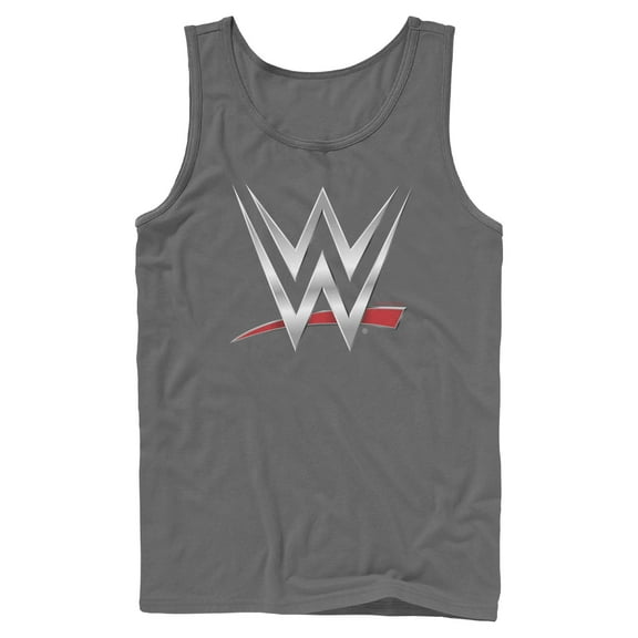 Mens WWE Chrome Logo Tank Top