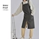 thumbnail image 3 of Delantal de lona impermeable para restaurante de café, ropa de trabajo, peto de algodón, uniforme de cocina, 3 of 5
