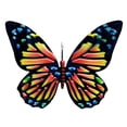 thumbnail image 1 of Wall Pendant 3D Metal Butterfly Wall Statue Artwork Home Ornamental Decor, 1 of 8