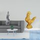 thumbnail image 2 of Estatua De Pollo Guan Yin, Adorno Feng Shui, Escultura De Gallo Budista Coleccionable, Decoración Del Hogar Para Pasillo Interior, Dormitorio, Chimenea, Escritorio, 2 of 8