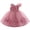 Dusty Pink, variant on IDOPIP Toddler Flower Girl Dress Wedding Pageant Sparkle Sequin 3D Flowers Dress Asymmetric Shoulder Birthday Formal Tutu Dresses Party Gown 2-3 Years Coffee