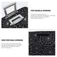 thumbnail image 4 of Spider Web Black Luggage Cover Anti Scratch, Elastic Suitcase Protector Suitcase Covers for Luggage Fits 18-32 Inch Luggage, 4 of 5