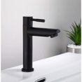 thumbnail image 2 of Grifo de baño de acero inoxidable negro mate esquí esquí Gafas de esquí, 2 of 3