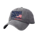 thumbnail image 2 of Helii 1776 God Bless America Washed Baseball Cap – 250th Anniversary Patriotic Hat for Men Women, Adjustable American Flag Cotton Cap, Vintage Distressed 4th of July Summer Gift Grey,A, 2 of 3