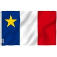 thumbnail image 1 of Anley Fly Breeze Drapeau Acadia 3 X 5 Pieds - Drapeau Nautique Acadia en Polyester, 1 of 6