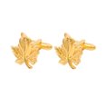 thumbnail image 4 of 1 par de gemelos de hoja de búho de bicicleta de de para hombre gemelos regalo de boda Sunnimix Cufflinks de oro de la vendimia, 4 of 5