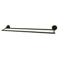 thumbnail image 5 of Kingston Brass BAH821330MB Concord 30 in. Double Towel Bar, Matte Black, 5 of 7