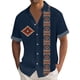 thumbnail image 1 of Hawaiian Shirt For Men, Men's Vintage Button Down Bowling Shirts Short Sleeve Summer Beach ShirtL, 1 of 5