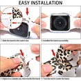 thumbnail image 6 of KOMI 2 Pack Compatible with Apple Watch Bands 38MM 42MM 40MM 44MM 41MM 45MM 49MM Women Girls, Sport Silicone Fadeless Leopard Printed Pattern Cute Bands for iWatch Ultra SE Series 8 7 3 6 5 4 2 1, 6 of 7
