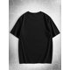 thumbnail image 2 of Men's Casual "Reckless" Spider Graphic Short Sleeve T-Shirt - Polyester Fabric, Crew Neck, Hand Wash/Dry Clean, 2 of 5