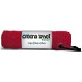 thumbnail image 1 of (Rouge) - Serviette en Microfibre Vert Cardinal Rouge Simple, 1 of 3