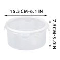 thumbnail image 3 of Dvkptbk Storage Tank Plastic Transparent Fruit and Vegetable Storage Box Sealed Lunch Box Home & Garden, 3 of 4