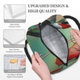 thumbnail image 3 of Easygdp Hummingbird Floral Paradise Bolsa de Almuerzo Insulada Grande, Forro de Aluminio, Diseño Espacioso, a Prueba de Fugas, Ideal para Trabajo, Picnics, Viajes y Actividades al Aire Libre, 3 of 6