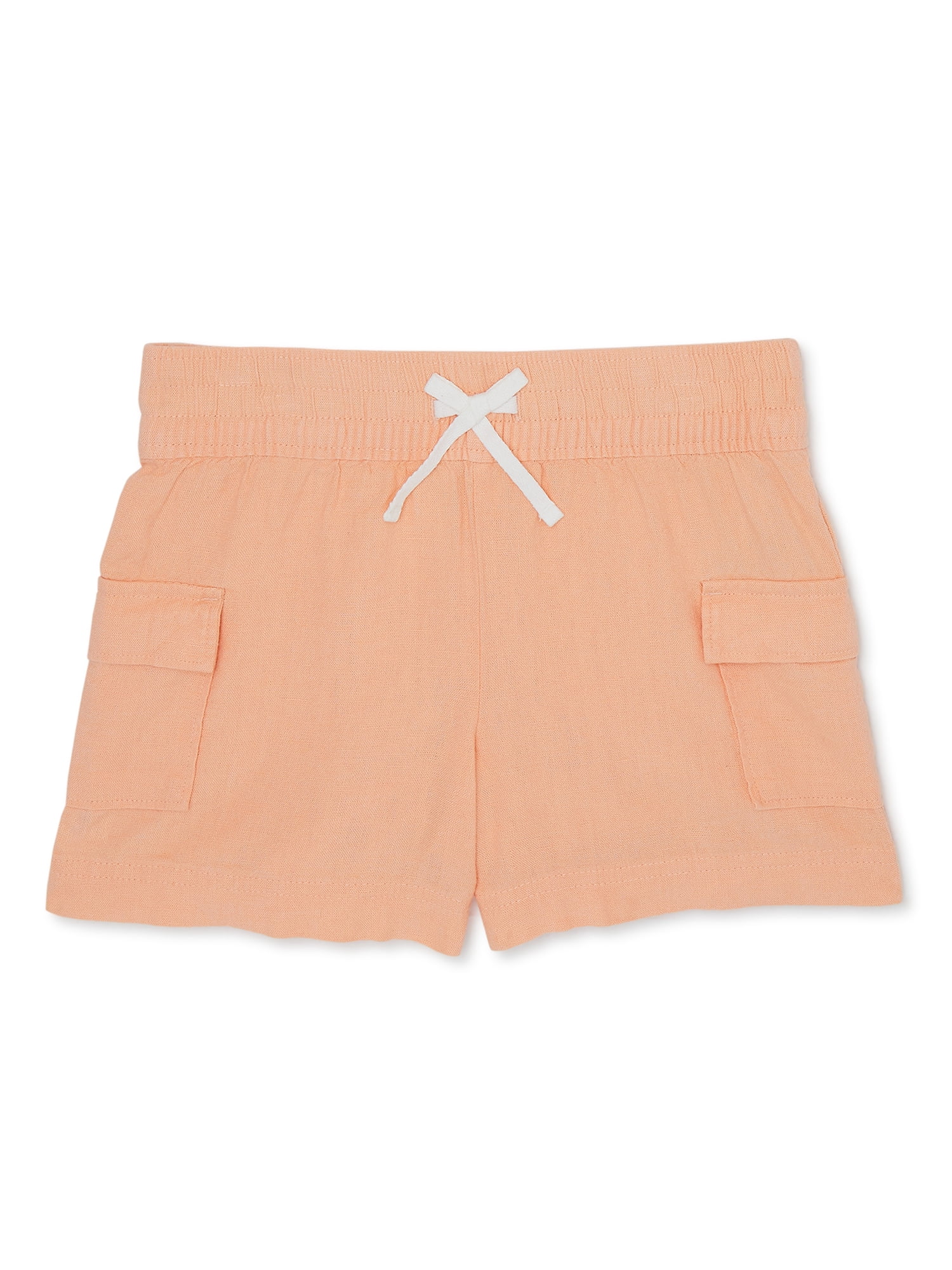 Wonder Nation Girls Pull-On Shorts, Sizes 4-18 & Plus