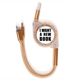 thumbnail image 1 of Quiero un nuevo libro Cable de carga telescópico múltiples USB tres en uno, 1 of 3