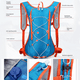 thumbnail image 3 of Mochila - Paquete de agua ligera para correr, caminar, andar en bicicleta, festivales, raves MFZFUKR CPB-US-CJZ525-1, 3 of 5