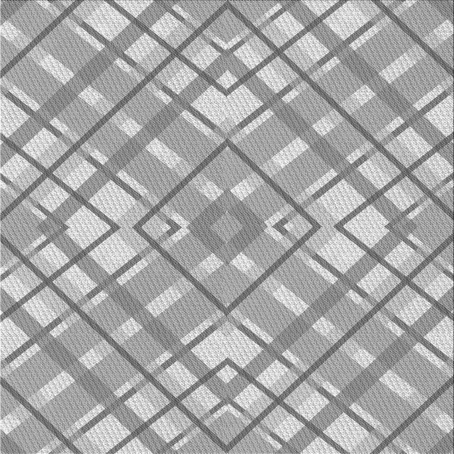 Ahgly Tapis d'Intérieur Lavable en Machine Carré Transitionnel Argent Platine Gris, 8 Pieds Carré
