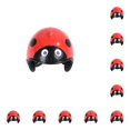 thumbnail image 2 of Methold Casco Sombrero pequeño para mascotas Sombreros de concha Sombreros Disfraces ajustables Accesorios Gear Headgear Aves de corral Pollo Pájaro mariquita 10piezas Methold CBP393950, 2 of 6
