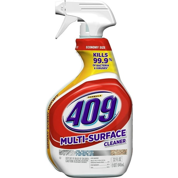 Formula 409 Multi-Surface Cleaner Spray Bottle, All Purpose House Cleaner for Kitchen, Bathroom, Counters, Tile