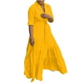 thumbnail image 1 of Womens Fashion Spring/Summer New Womens Multi Color Combination Dress with Belt, 1 of 1