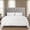 White, variant on I DO King Size 3 Piece Summer Cooling Duvet Cover Set, 100% Bamboo Viscose Silky Soft Quilt Cover with 2 Pillow Shams, Breathable Moisture-Wicking Easy Care Bedding Set