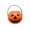 Small size, variant on Halloween Pumpkin Jack O' Lantern Candy Bucket, Portable Halloween Pumpkin Buckets Trick Treat Candy Pails for Halloween Parties Decorations and Storage(Large size)