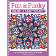 Design Originals Fun and Funky Adult Coloring Book