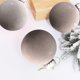 thumbnail image 3 of 8 Bolas de Navidad de terciopelo caqui, 3.14 pulgadas, flocadas, de plástico, adornos para árboles, decoración colgante, decoración de Navidad, decoración del árbol de Navidad, 3 of 6