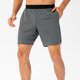 thumbnail image 4 of pstuiky Pantalones cortos cargo para hombre, Pantalones cortos deportivos de entrenamiento físico de color sólido para hombre, transpirables, con bolsillos y cremallera., 4 of 9