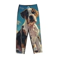 thumbnail image 4 of Daiia Colorful Sky Puppy Women's Sleep Pant with Pockets and Drawstring,Pajama Pants-XX-Large, 4 of 9