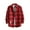 A-Red, variant on 2025 Men Shirts Men's Casual Printed Shirt Mens Pajama Romper Autumn/Winter Long Sleeved Single Mens Shirts Summer Breasted Lapel Plaid