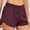 *Wine, variant on ClodeEU Women's Solid Color Athletic Shorts with Pockets ,Casual Summer Sport Short Orange,Womens Plus M
