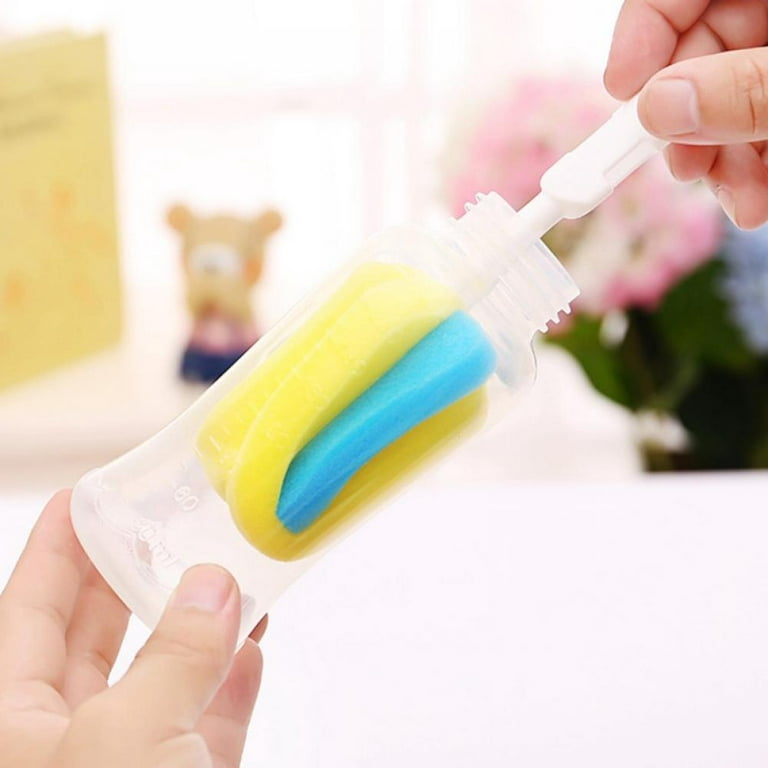 haakaa Silicone Cleaning Brush Kit-Baby Bottle Brush Scrubber for Breast  Pump,Nipple,Breastmilk Storage Bag,Reusable Straws,Sippy Cup-Soft Food  Grade
