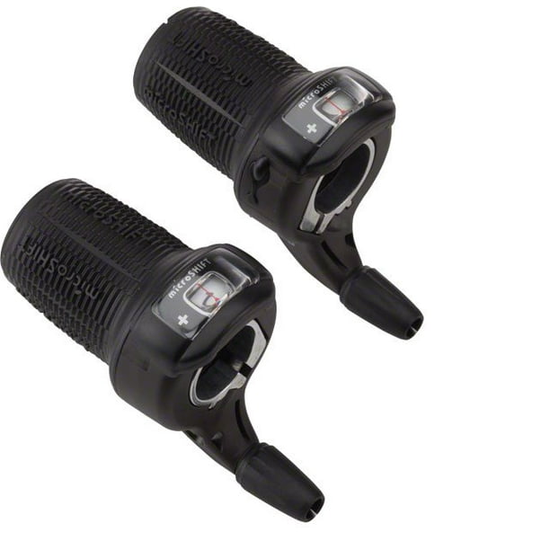 MicroShift Twist Shift Triple 7 speed Shifter Set with Gear Display