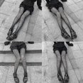 thumbnail image 5 of Gothic Women Black Mesh Fishnet Pantyhose Spider Web Patterned Tights Stockings, 5 of 5