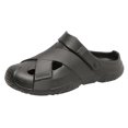 thumbnail image 2 of Dakaela Garden Clogs for Men Lightweight Waterproof Closed Toe Sandals with Arch Support Comfortable Slip on Slides Indoor Outdoor Size 7.5,Black, 2 of 7