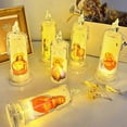 thumbnail image 3 of Velas LED sin llama con oración, decoración religiosa de los santos de Jesús, Nuestra Señora de las Mercedes, 3 of 5