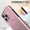 thumbnail image 5 of Jiahe Cover For iPhone 13, Case with Kickstand,MagSafe Compatible Case with Built-in Camera Cover,Slim Shockproof Dustproof Case Cover, rosegold, 5 of 6