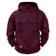 thumbnail image 1 of Dolkfu Sudadera con capucha de color sólido para hombre, sudadera de fitness con cuarto de cremallera y múltiples bolsillos, ropa deportiva para hombre XL, 1 of 2