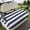 Navy Blue, variant on Golf Cart Seat Covers for 2 Seater, Aqua Coastal Soft Microfiber Cart Seat Towel Blanket, Nautical Summer Beach Ocean Beige Absorbent Breathable Non Slip Bench Seats Protector for Golf Course 51"x31"