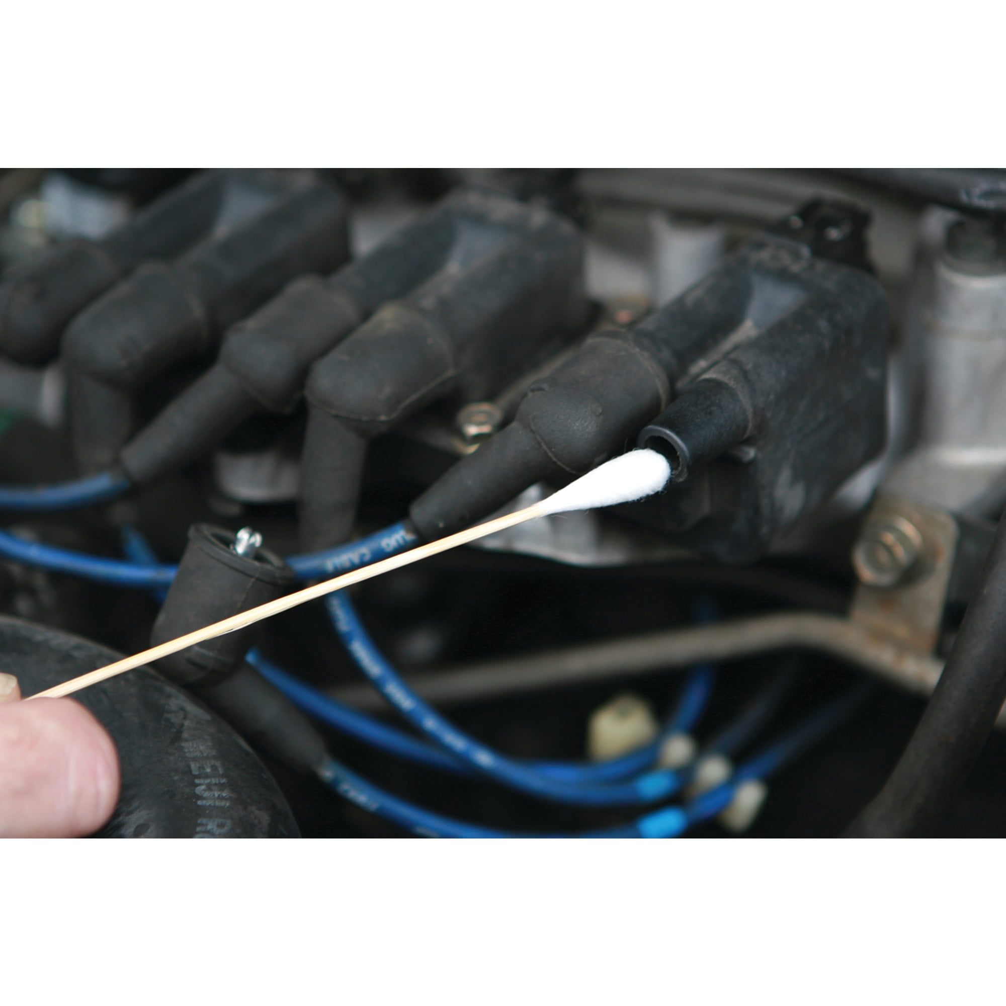 Performance Tool W1471 325 pc. Cotton Cleaning Swabs Set for Precise Cleaning of Delicate Surfaces, Electronics, and Optics