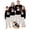 Style 1, variant on Jenny Baseball Snowman Matching Pajamas For The Whole Family, Sport Christmas Pajamas, White And Black, Size NB - Men 6XL