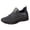 Grey, variant on GiLiling Men's Walking Sneakers Breathable Mesh Lace Up Non Slip Lightweight Casual Athletic Shoes for Daily Outdoor Workout