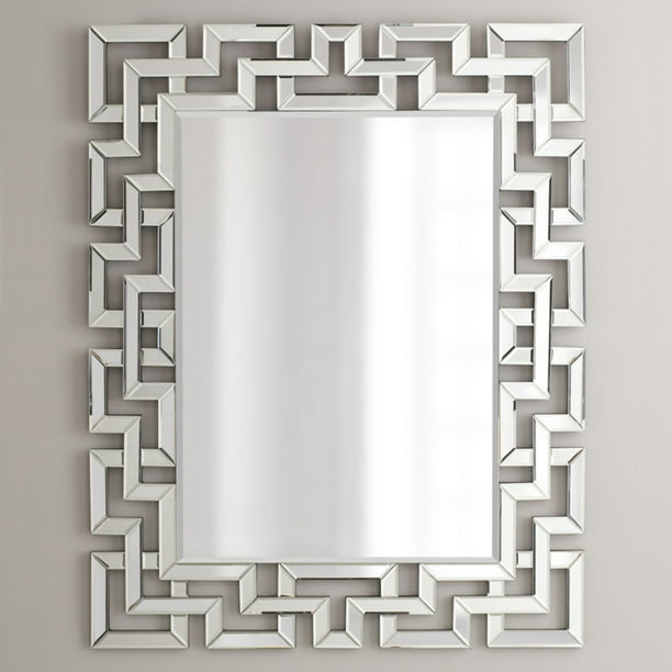 rectangular wall mirror frameless