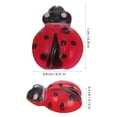 thumbnail image 2 of CIMAXIC 100Pcs Mini Ladybug Figurines for Home Decor, Resin Plastic Ladybugs for , Terrariums, Crafts and Projects, 2 of 7
