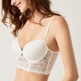 thumbnail image 2 of Clearance Sale 2025 Bra Womens Low Back Bra Lace Glossy U Shape Backless Bra, 2 of 4